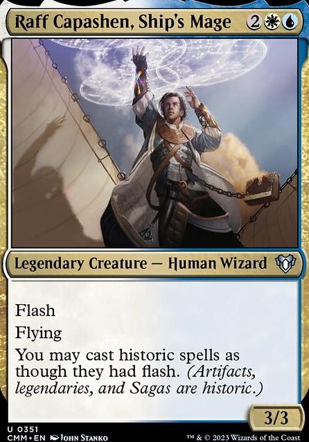 Featured card: Raff Capashen, Ship's Mage