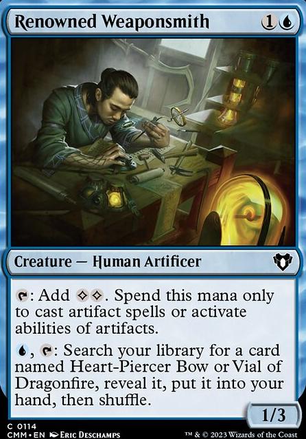 Renowned Weaponsmith feature for Armix and Esior (Artifacts/Voltron/Control)