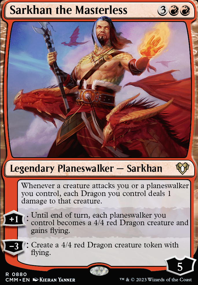 Featured card: Sarkhan the Masterless