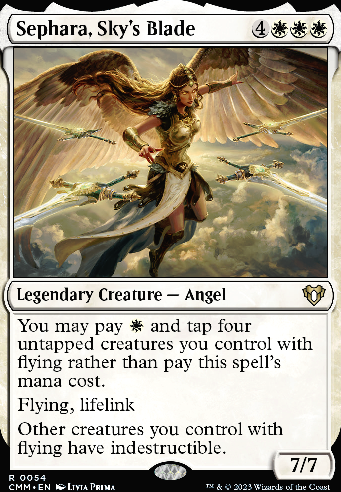 Sephara, Sky's Blade feature for Mono White Angels
