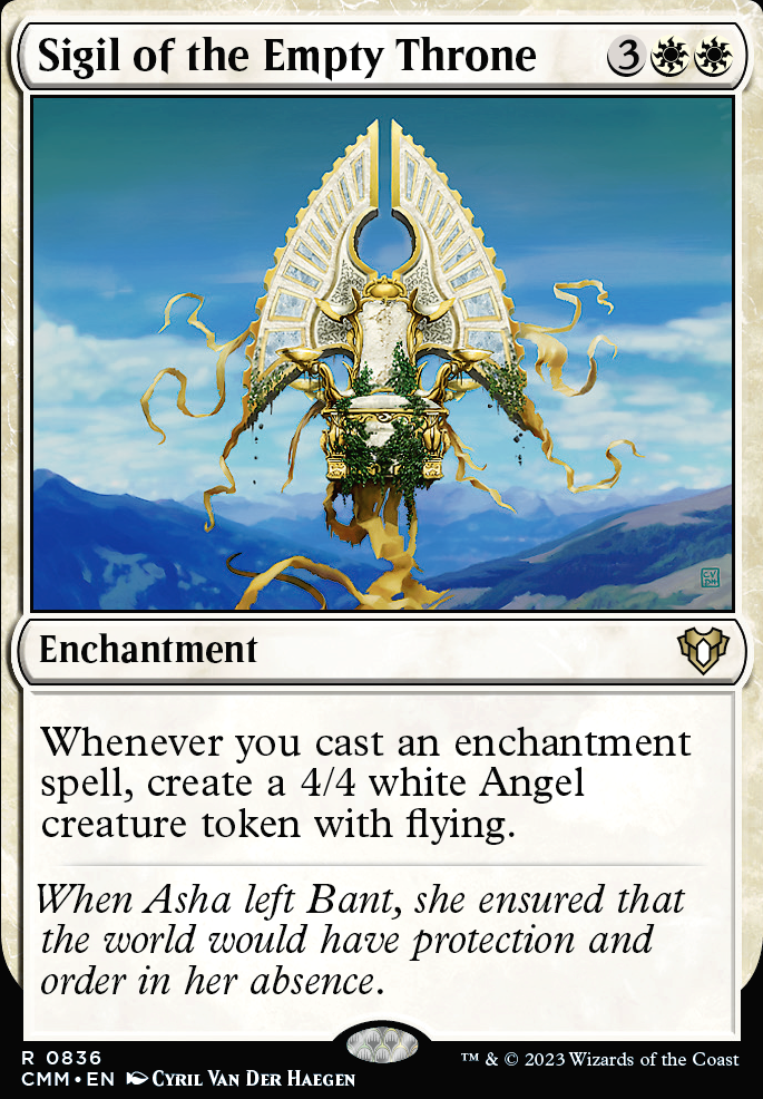 Sigil of the Empty Throne feature for 5 color 0 creatures v3.0