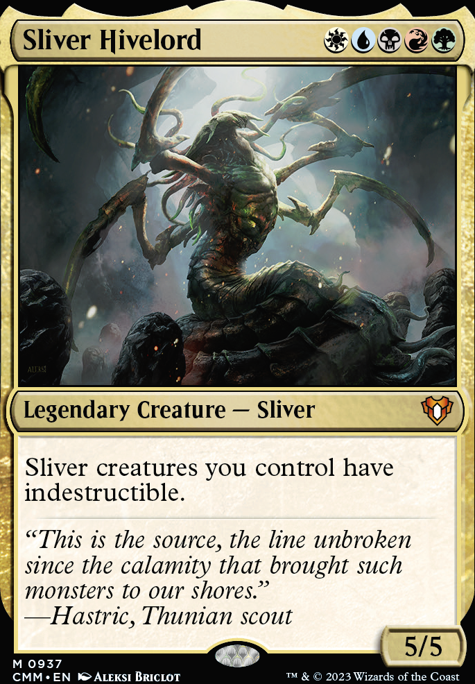 Sliver Hivelord feature for A Wellspring of Slivers