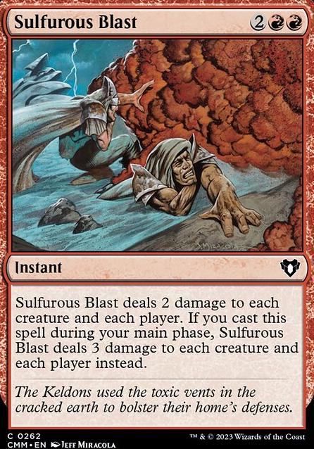 Featured card: Sulfurous Blast