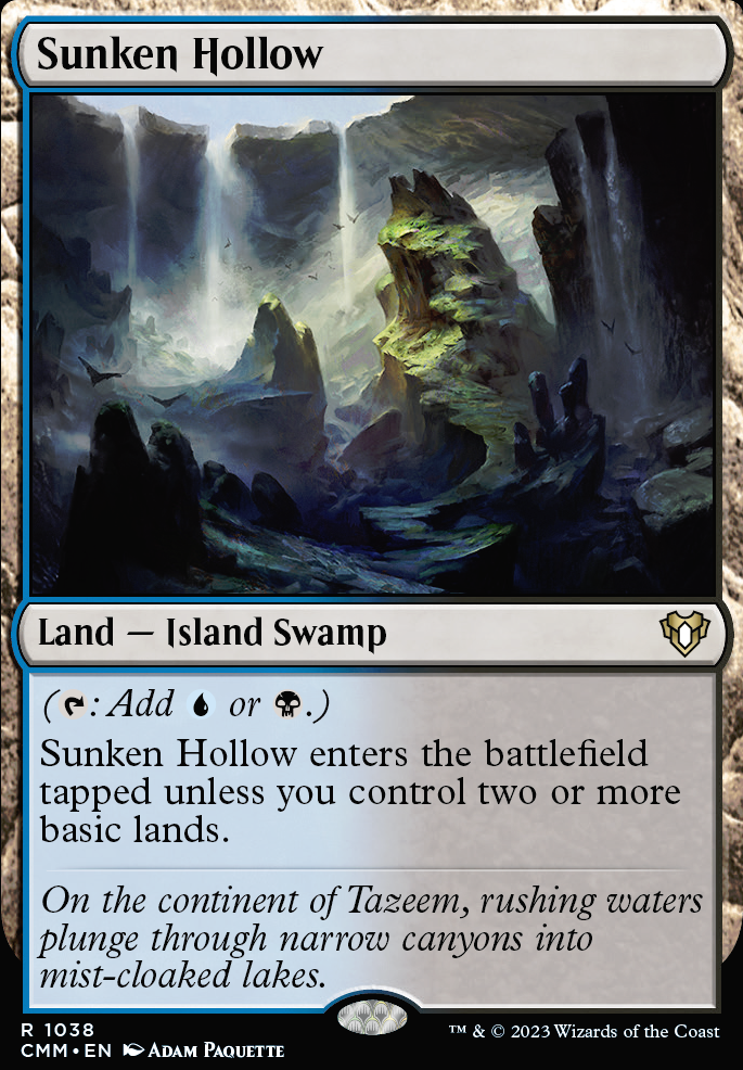 Featured card: Sunken Hollow