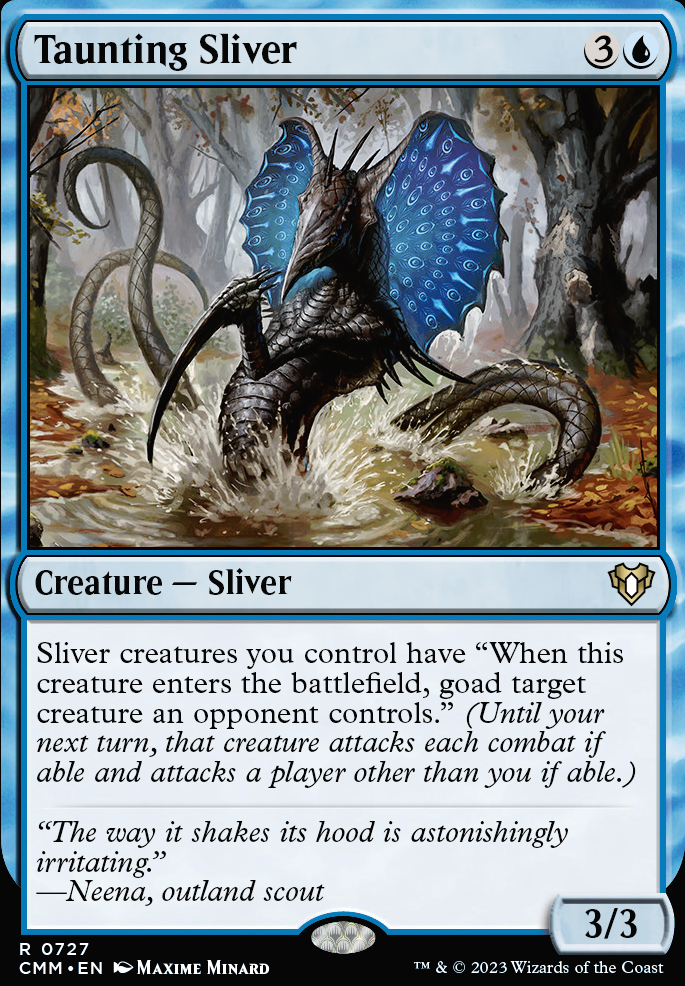 Featured card: Taunting Sliver