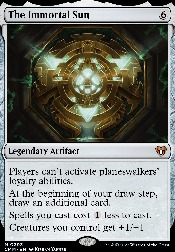 The Immortal Sun feature for A Planeswalker's Guide to Ultimate Threats