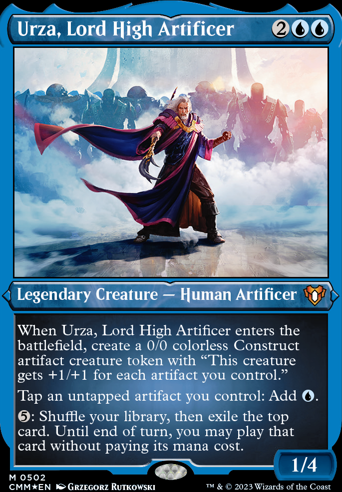 Urza, Lord High Artificer feature for Urza Lord High Combomaster
