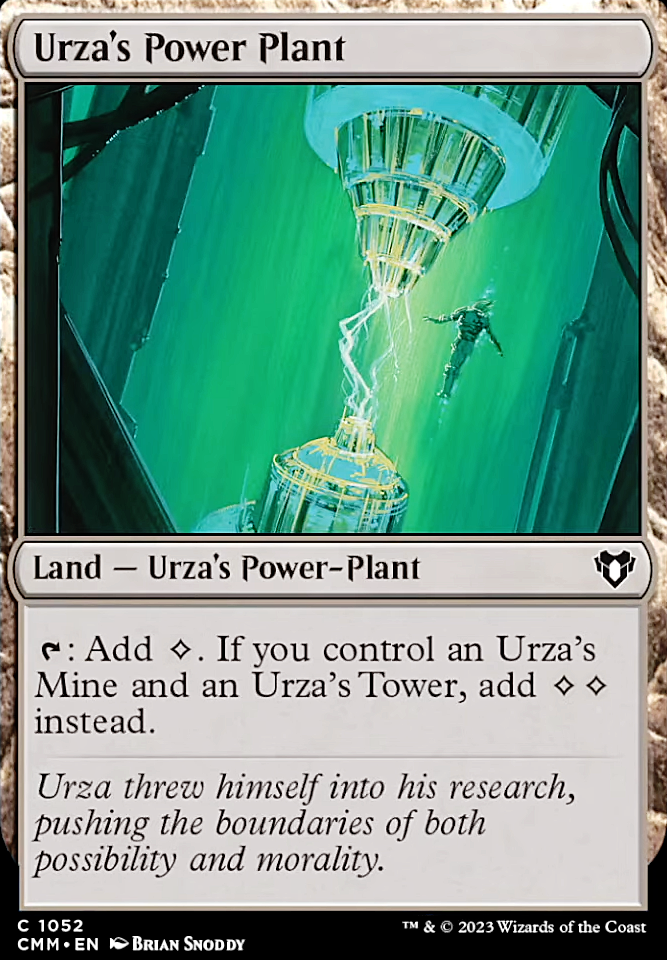 Urza's Power Plant feature for Golem's