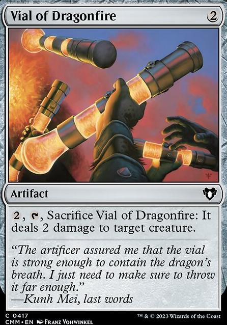 Featured card: Vial of Dragonfire