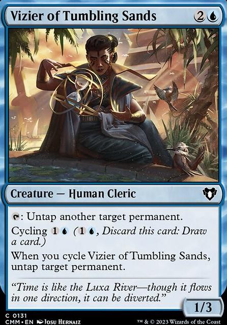 Vizier of Tumbling Sands feature for new perspectives cycling combo