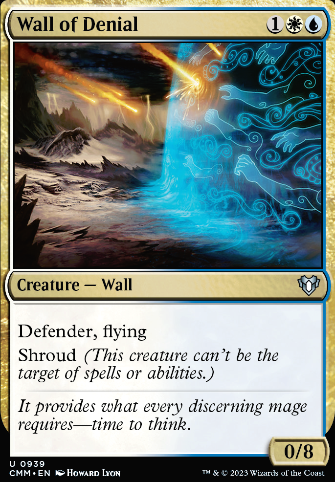 Wall of Denial feature for Just Smile and Wave, Jace...