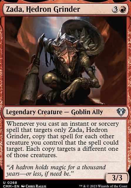 Zada, Hedron Grinder feature for The Locust God Commander Deck