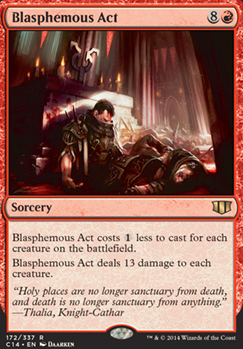 Featured card: Blasphemous Act