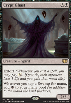 Crypt Ghast feature for Extort Orzhov