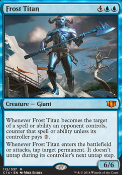 Frost Titan feature for Simic Smackdown