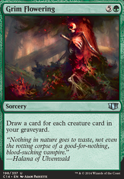 Featured card: Grim Flowering