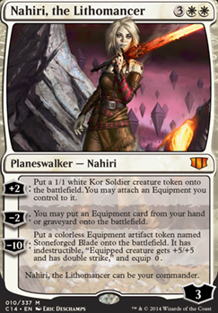 Featured card: Nahiri, the Lithomancer