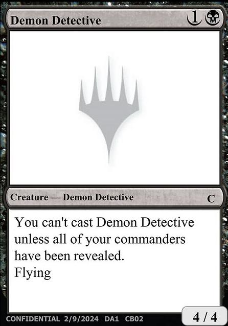 Demon Detective Demon Detective
