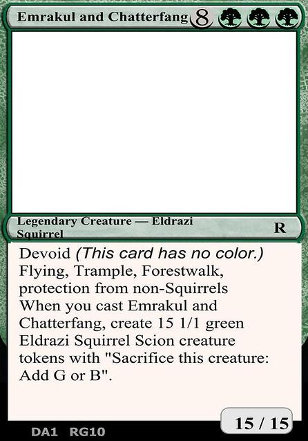 Emrakul and Chatterfang Emrakul and Chatterfang