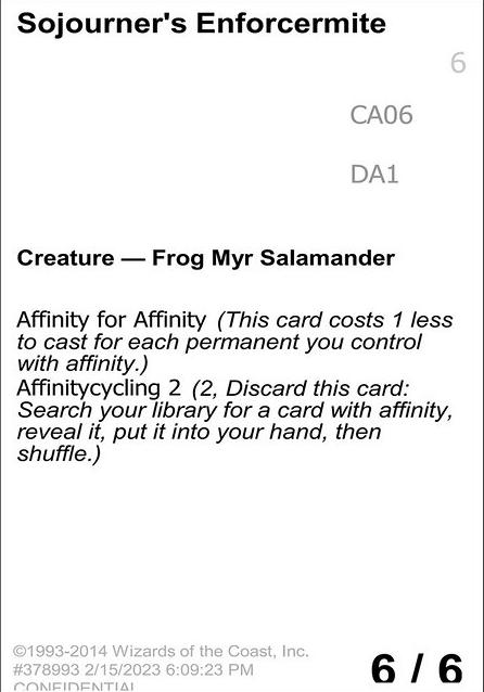 Sojourner's Enforcermite Sojourner's Enforcermite
