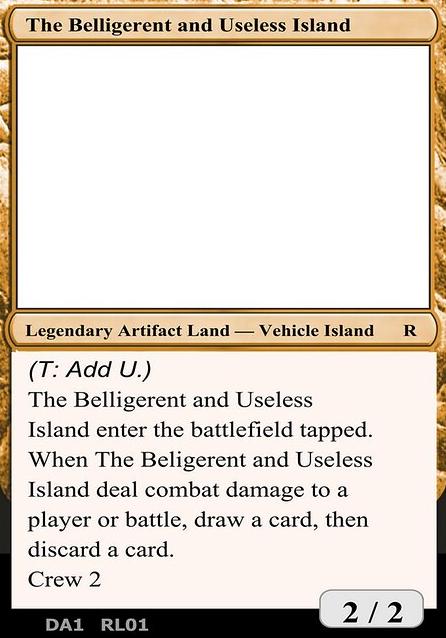 The Belligerent and Useless Island The Belligerent and Useless Island