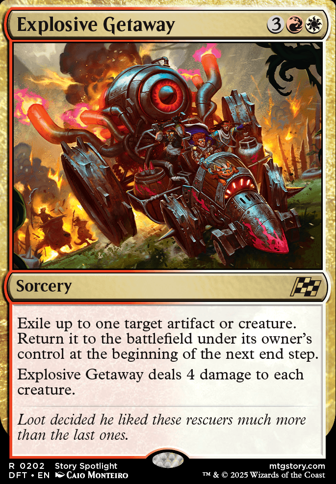 Explosive Getaway Explosive Getaway