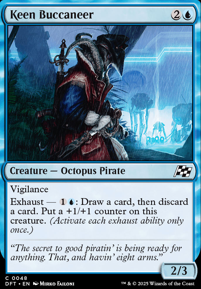 Keen Buccaneer feature for Rogue Wrexial Rampage