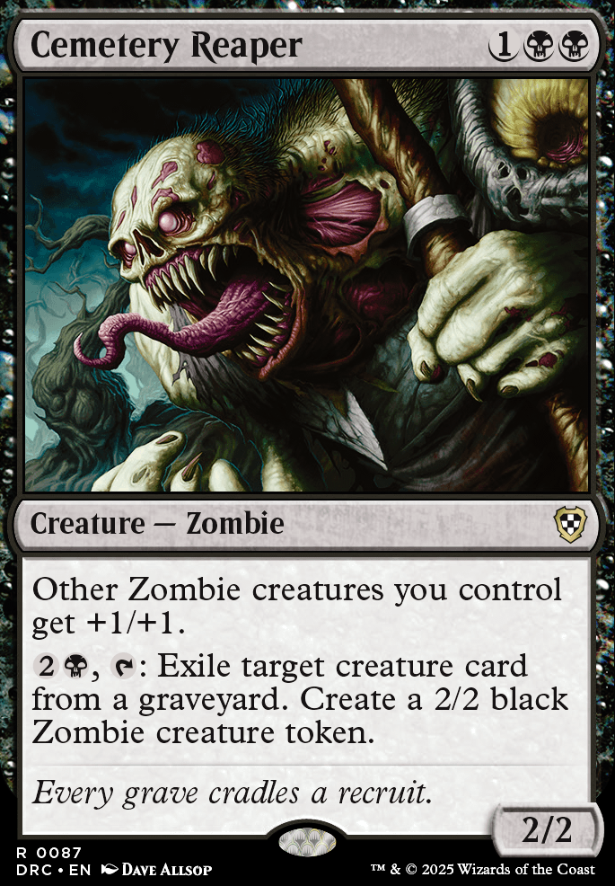 Cemetery Reaper feature for Welcome to the Horde