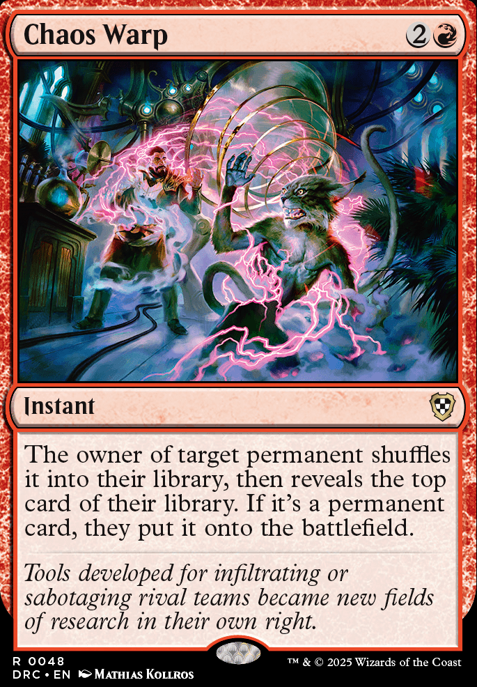 Featured card: Chaos Warp