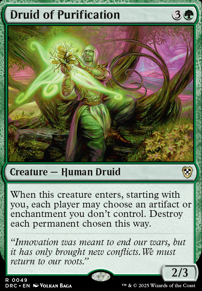 Druid of Purification Druid of Purification