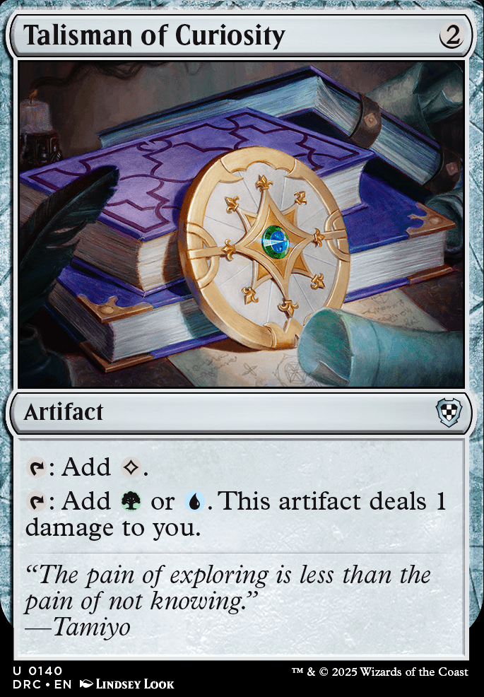 Talisman of Curiosity feature for Azlask Spawn EDH (Needs Draw Advice)