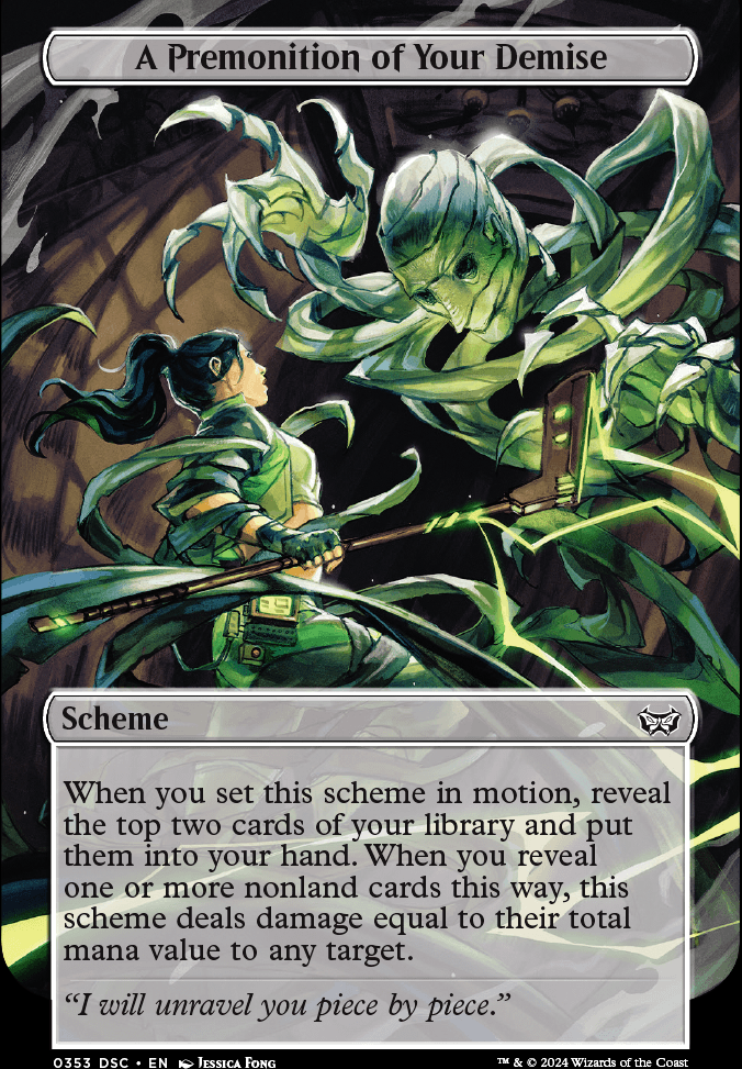 A Premonition of Your Demise