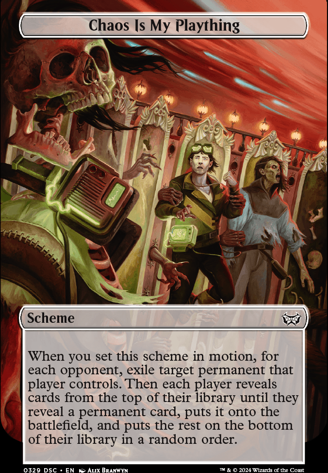 Chaos is My Plaything