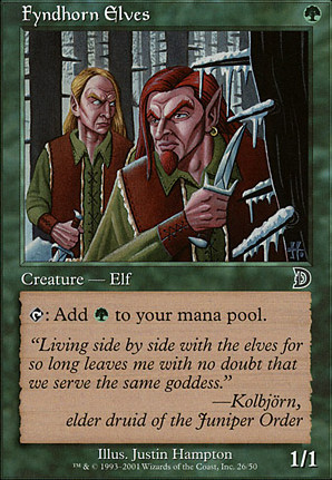 Featured card: Fyndhorn Elves