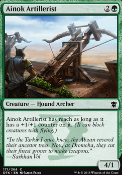Featured card: Ainok Artillerist