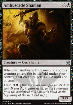 Ambuscade Shaman feature for Graverush
