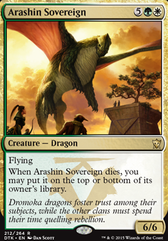 Featured card: Arashin Sovereign