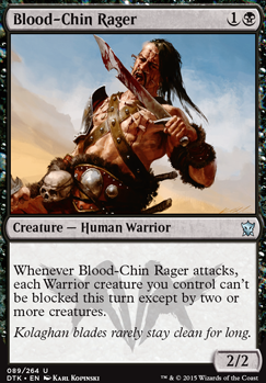 Featured card: Blood-Chin Rager