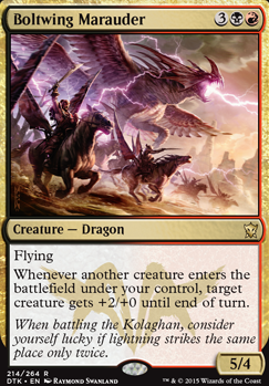 Boltwing Marauder feature for Kaalia of the Vast Commander Deck