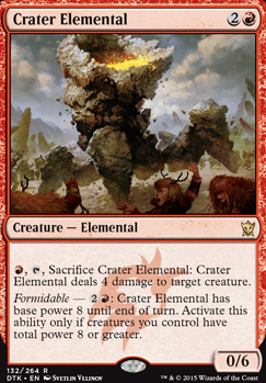 Featured card: Crater Elemental