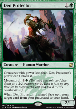 Den Protector feature for Morph Green White
