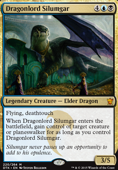 Dragonlord Silumgar feature for Grixis Dragonlords