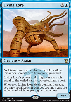 Featured card: Living Lore