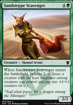 Sandsteppe Scavenger feature for Fight Like Cats and Dogs Deck