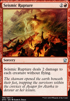 Featured card: Seismic Rupture