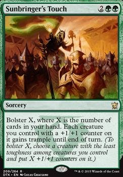 Featured card: Sunbringer's Touch