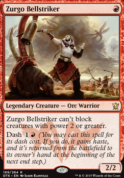 Commander: Zurgo Bellstriker
