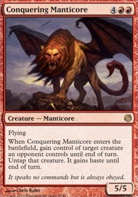 Featured card: Conquering Manticore
