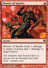 Featured card: Shower of Sparks