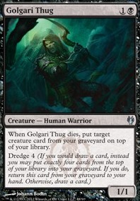 Featured card: Golgari Thug